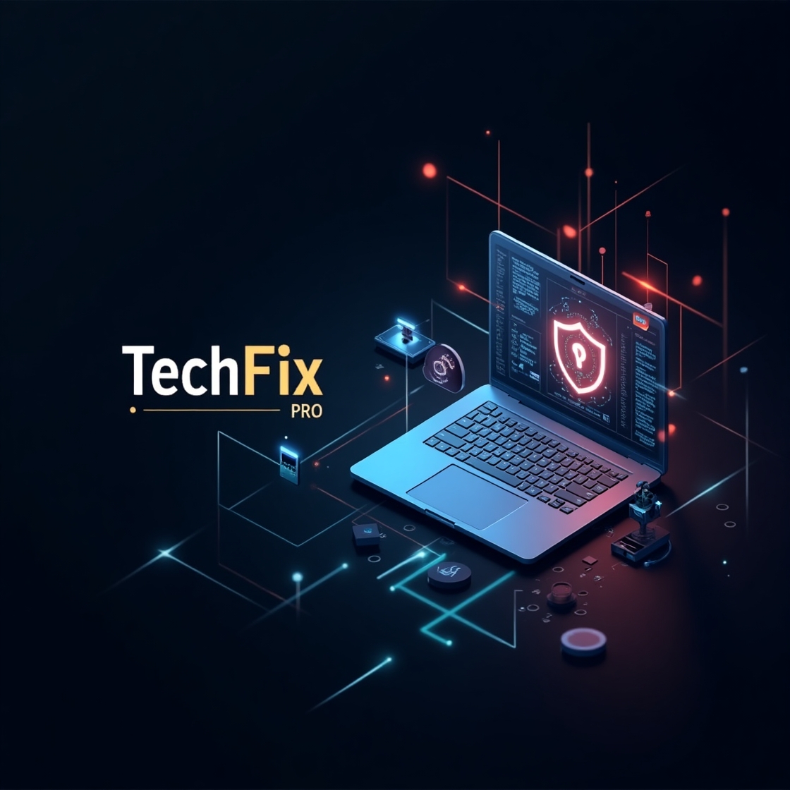 Tech Fix Pro - كامل احمد - صيانة كمبيوتر عن بعد - تفعيل البرامج - دعم فني أونلاين - إصلاح أعطال النظام - دعم ويندوز - حل مشكلات الحاسوب - خدمة تقنية عن بعد - برامج مدفوعة - صيانة سوفت وير